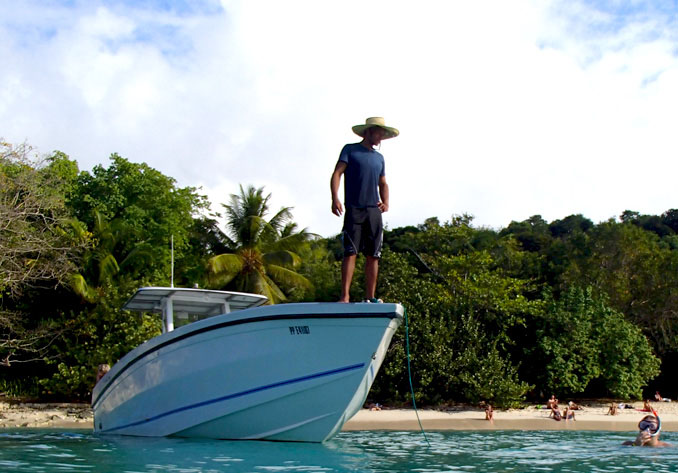 Bateau rapide GWT visite Marie-Galante