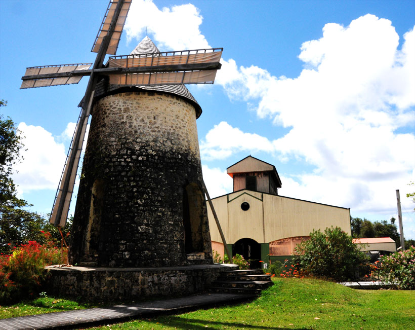 moulin distillerie bellevue Marie-Galante