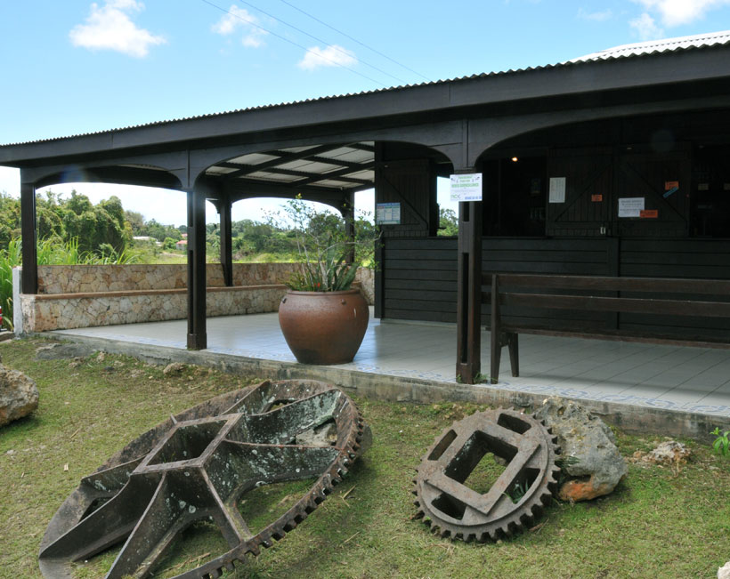 Boutique distillerie bielle Marie-Galante