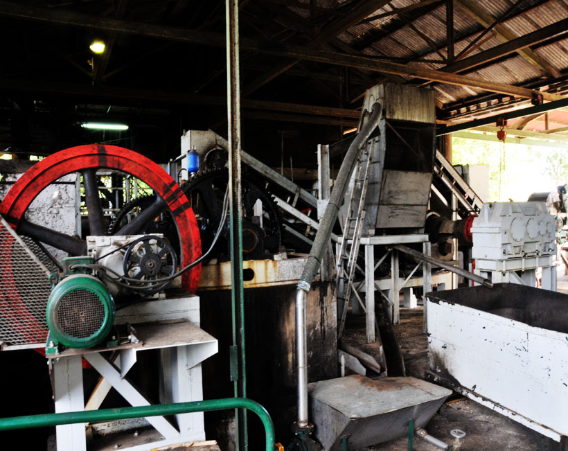 Equipements distillerie poisson père labat Marie-Galante