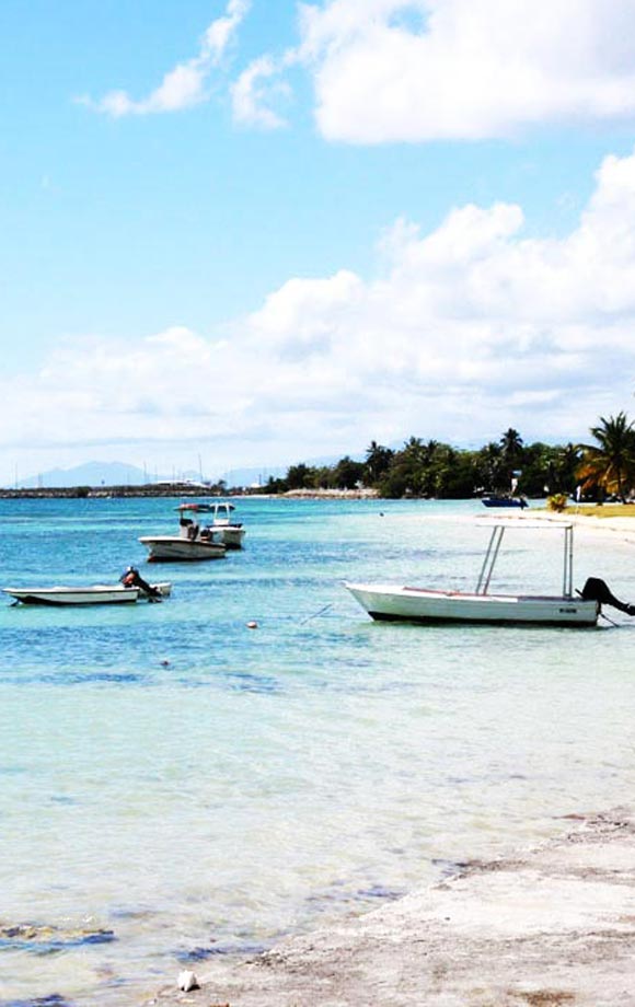 Belle plage de Marie-Galante