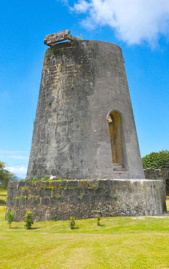 ancien moulin roussel trianon Marie-Galante