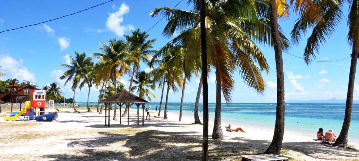 Petit-déjeuner à la plage Marie-Galante