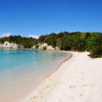 Plage d'Anse canot Marie-Galante