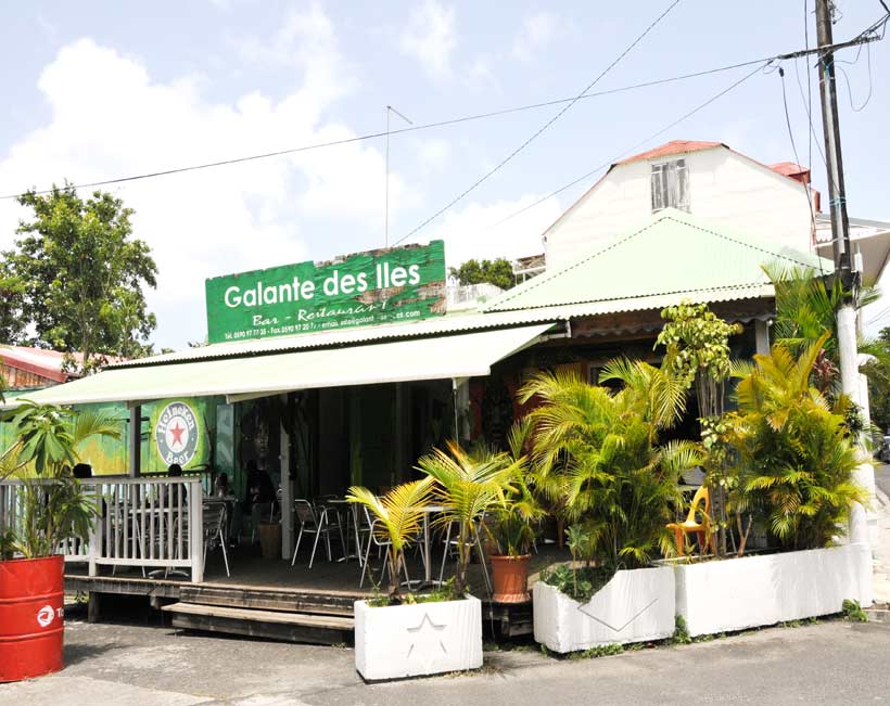 restaurant Galante des iles Marie-Galante