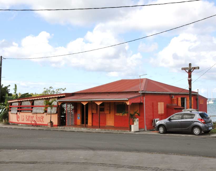 restaurant la baleine rouge Marie-Galante