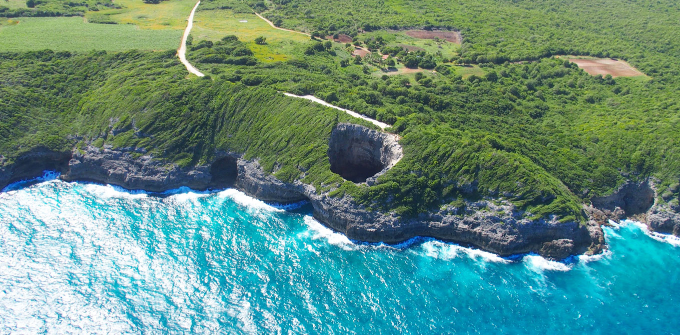 site touristique Gueule Grand-Gouffre Marie-Galante