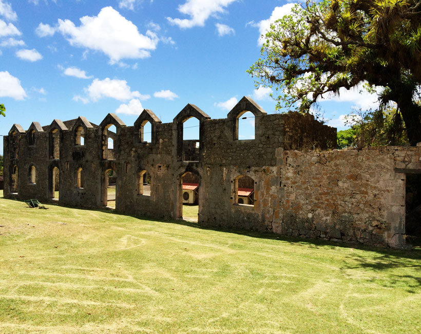 Site touristique habitation Murat Marie-Galante