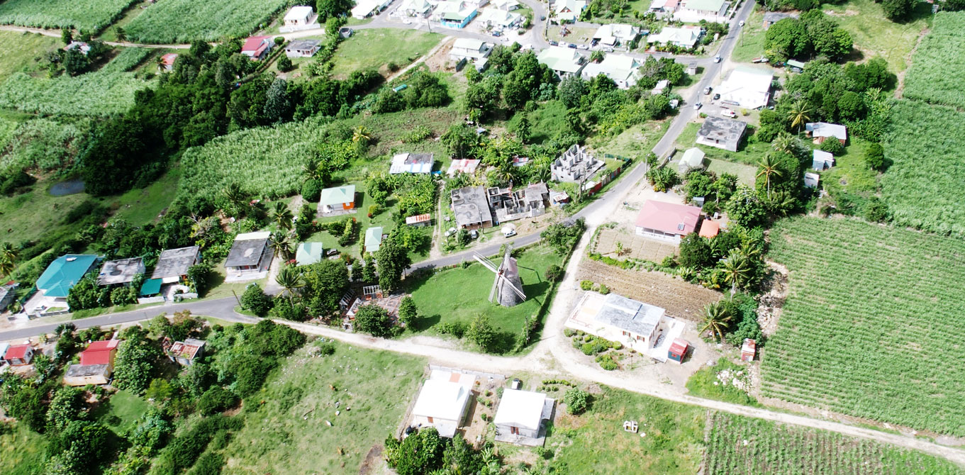 Site touristique Moulin Bézard Marie-Galante