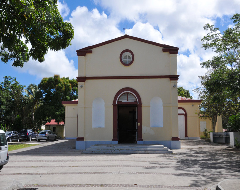 Eglise de Saint-Louis, à visiter à Marie-Galante