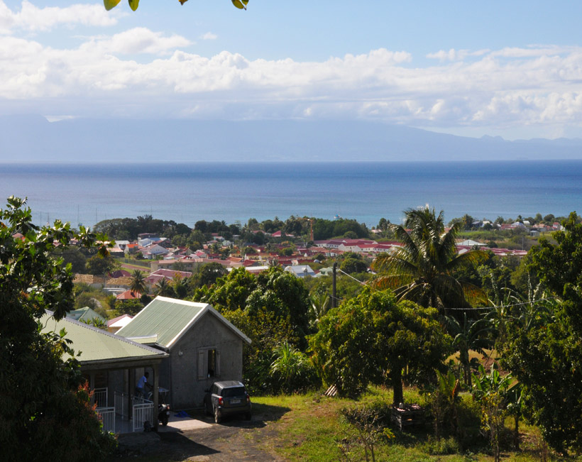 Vue sur Saint-Louis Marie-Galante